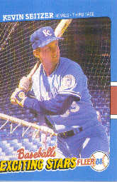1988 Fleer Exciting Stars Baseball Cards       036      Kevin Seitzer